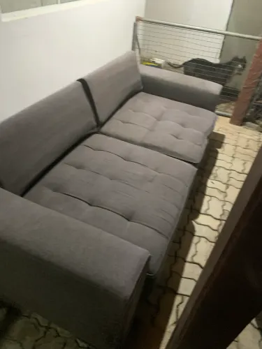 Sofá Semi Reclinável 