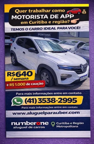 Aluguel de Veículos para Motoristas de App