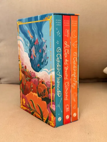 Box Livro Castelo animado De Diana Wynne Jones Português 2021