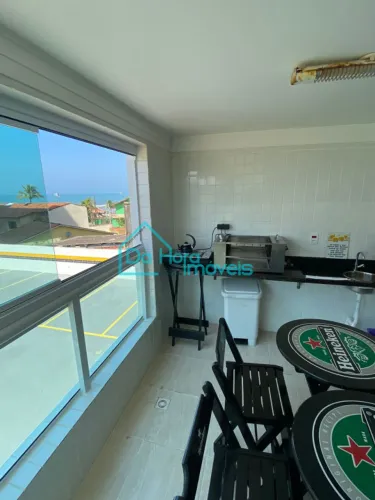 Apartamento 81m² Beira-Mar com Lazer Completo em Mongaguá