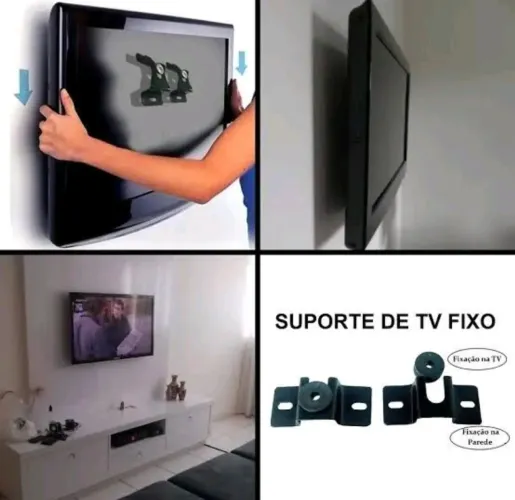 Suporte de tv mais instalação