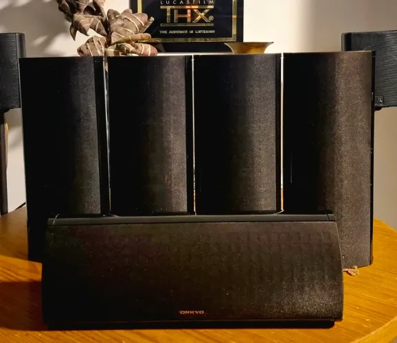 CAIXAS ONKYO 5.0 SKF750-XF 110W 6 a 8ohms 2way