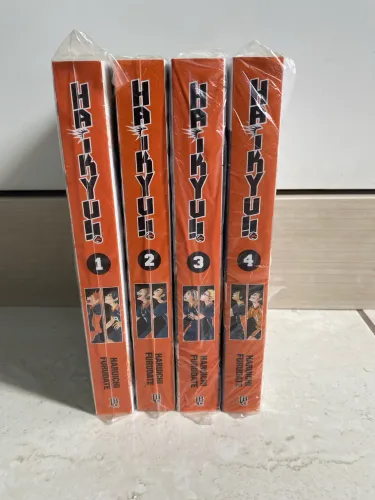 Mangás Haikyu - 1 ao 4