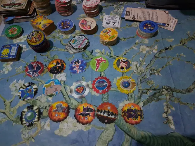 Lote Tazos Liga da Justiça