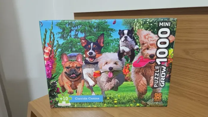 Quebra-Cabeça Grow 1000 Peças Corrida Canina