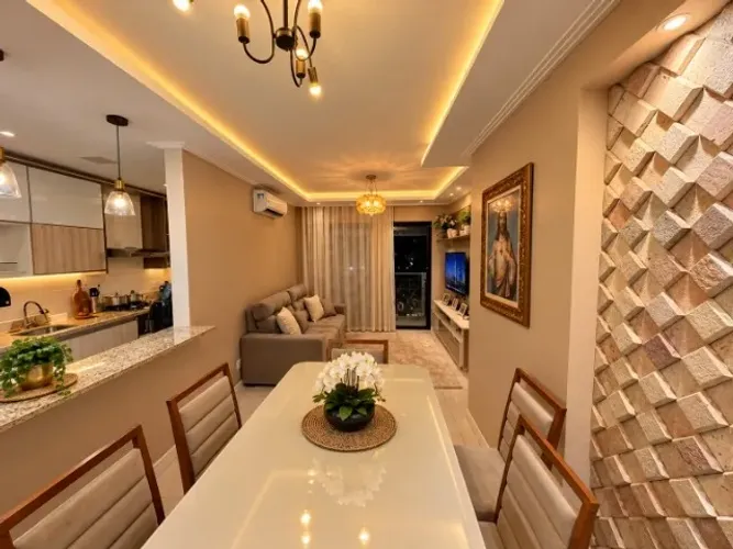 Lindo Apartamento Mobiliado no Marco - Ed. Aguas De Março