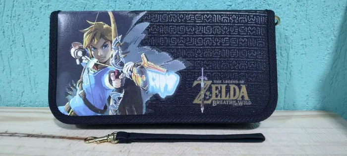 Case Premium para Nintendo Switch Versão Zelda Breath of The Wild