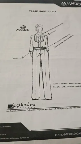 Roupa da Primeira Comunhão do Colégio Máster 
