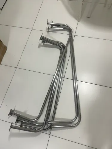 Arara cromada 1.20m e 1.00m