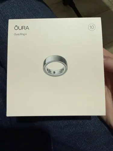 Oura Ring Prata tam 10