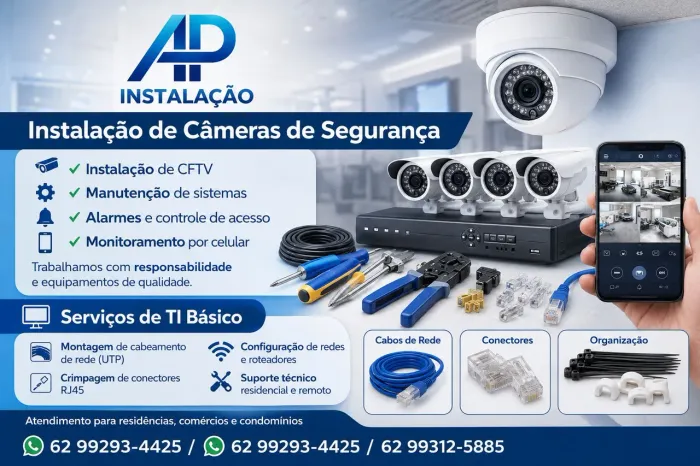 AP Instalação - Segurança e Tecnologia para sua Casa ou Empresa