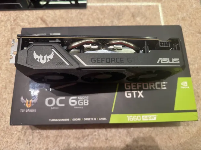 Placa de vídeo GTX 1660 Super 6gb Asus Tuf