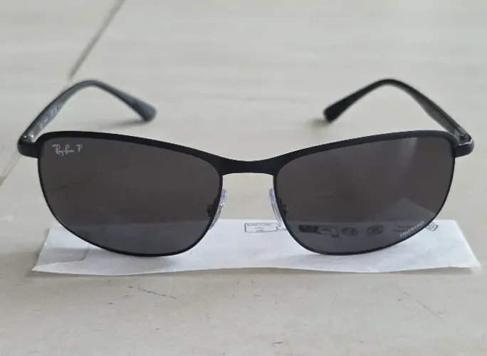 Óculos Ray-ban RB 3671-CH 186K8 60-16 140 3P Chromance Polarizado. Zerado