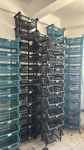 Cesto Empilhável Organizador Plástico