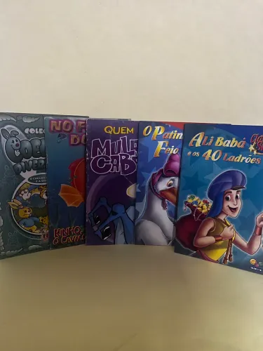 Lote com 5 livros 