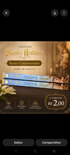 incenso Dos Orixás e Divindades 