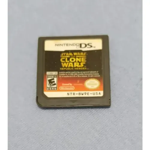 Jogo Star Wars: The Clone Wars - Republic Heroes Original Americano - Nintendo DS - Cartuc