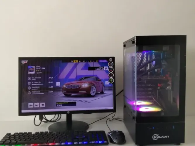 PC Gamer Completo + 32Gb RAM + Monitor 20" + Teclado e mouse