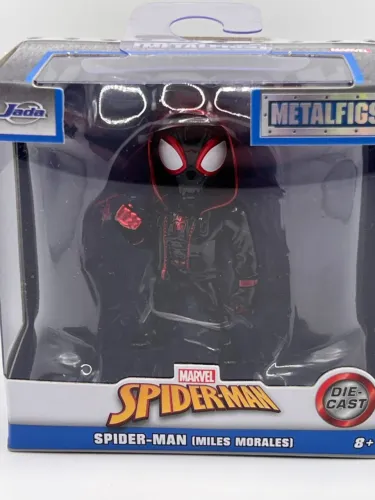 Marvel Spiderman Miles Morales Metalfigs Die Cast 6.5cm