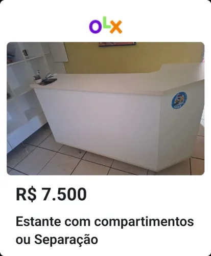 Compartimentos ou Parteleiras