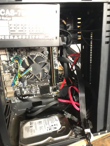 Kit placa mãe h61+ processador i5 3330+ memórias ram total de 10g