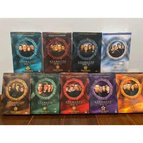 Coleção Stargate Sg-1 Completo