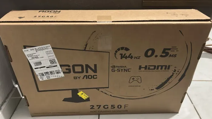 Monitor AOC 27 144hz 0,5 ms