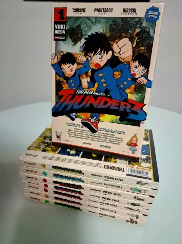 Thunder 3 Mangas coleção
