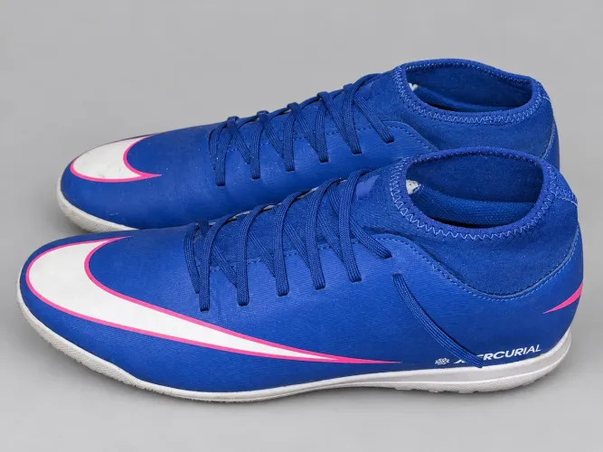 Nike Mercurial Azul com Rosa - Usada Apenas 1 Vez | Conservada