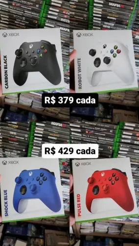 Controle Xbox one Séries Novo