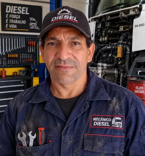 Sou mecânico a diesel