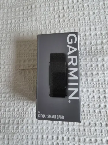 Garmin CIRQA Smart Band L/XL preta novidade no Brasil lacrada
