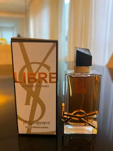 Perfume feminino original lacrado Libre Flower and Flames 100ml YSL