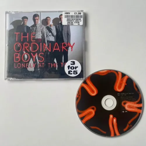 The Ordinary Boys Lonely At The Top Cd Single Importado UK