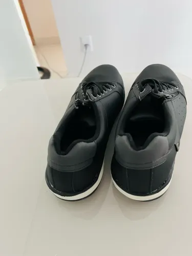 Sapatênis Star Fox Preto Masculino Zíper + Elástico Tamanho 41 Novo