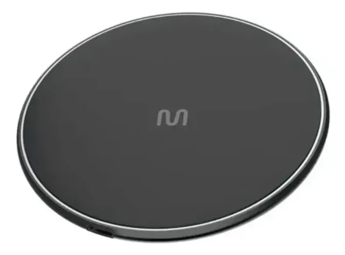 Carregador Por Indução Usb-c Preto 15w Multilaser - Cb172