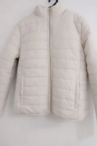 Jaqueta puffer bege P