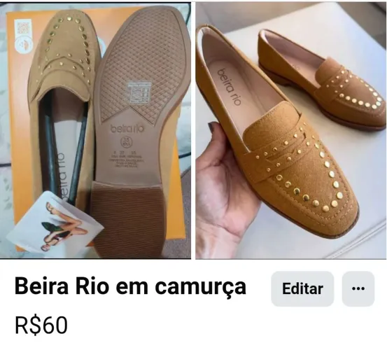 Sapato novo nunca usado