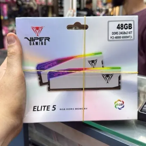 MEMORIA RAM DESKTOP DDR5 48GB (2X24GB) 6000MHZ CL 30 VIPER ELITE 5 RGB