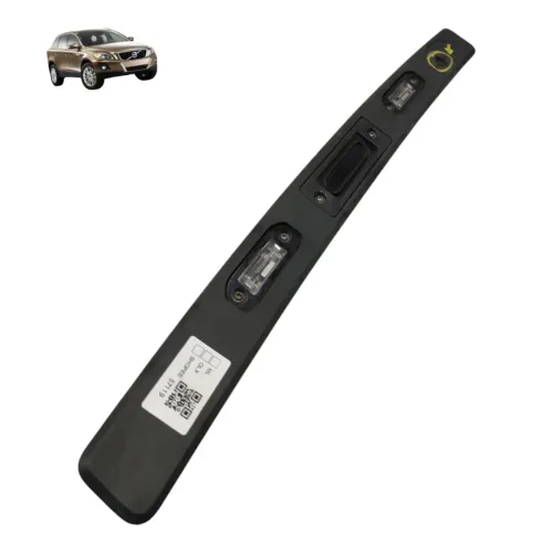 Régua luz placa maçaneta tampa volvo xc60 2009 2010 detalhe