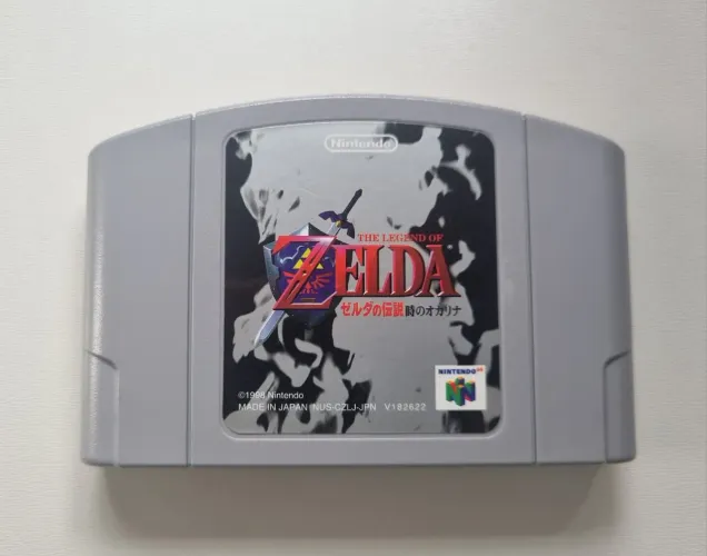 The Legend Of Zelda Ocarina Of time Nintendo 64 original n64 jp