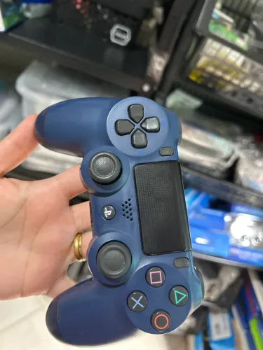 Controle PS4 azul - com garantia 
