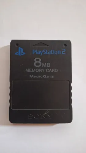 Memory Card 8mb PS2 Original Semi-Novo