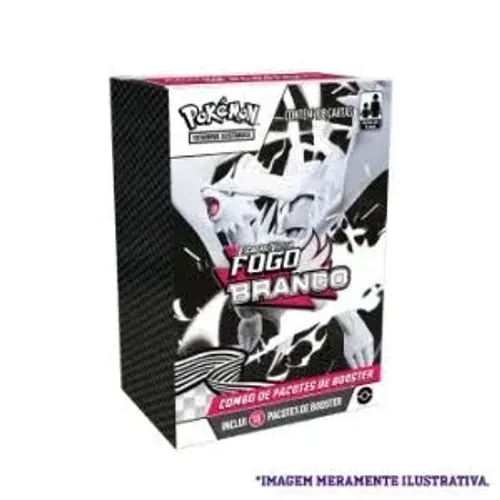 Box Fogo Branco Pokemon TCG