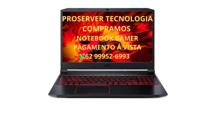 Notebook Gamer Pagamento á Vista