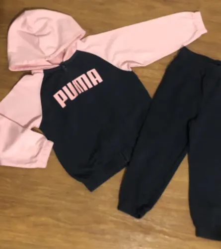 Conjunto infantil menina puma 3/4 anos 