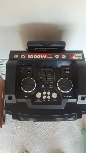 Caixa de som 1000w amvox