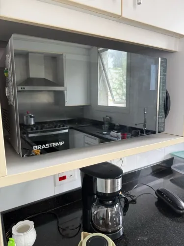 Micro-ondas Brastemp 32L Espelhado com Grill - Lindo e Impecável!