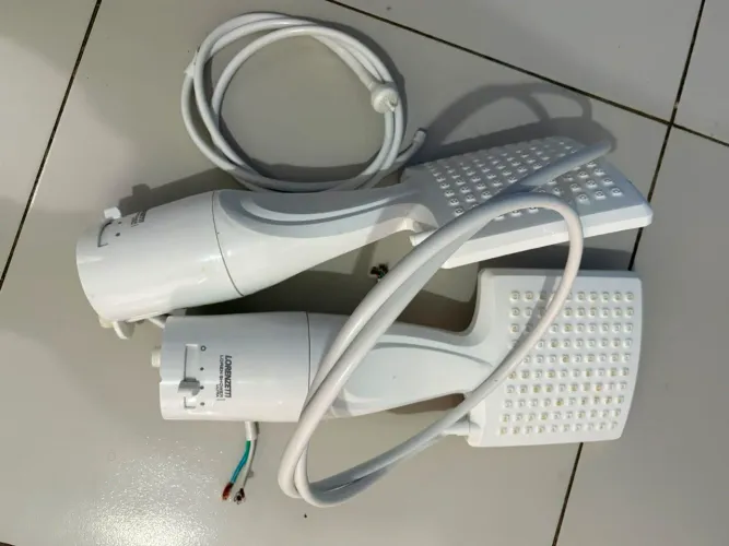 2 Chuveiros Lorenzetti Loren Shower Ultra 220V 6800W (LER A DESCRIÇÃO)<br>