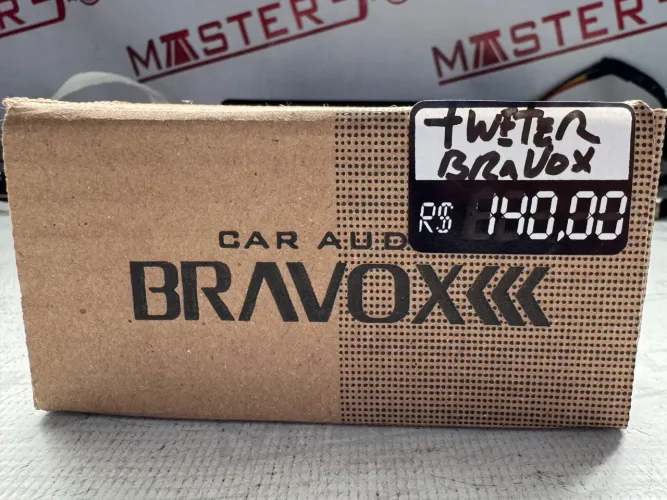 Tweeter bravox td50u o par novo na embalagem na promoção ao 99,99